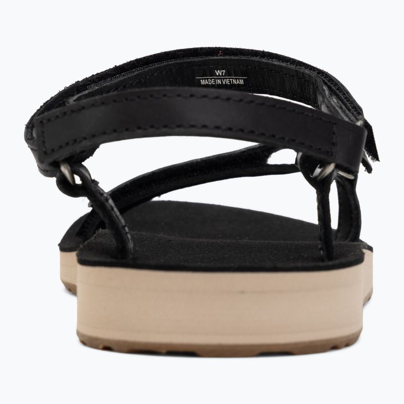 Women's sandals Teva Original Universal Slim Leather black/tan 6