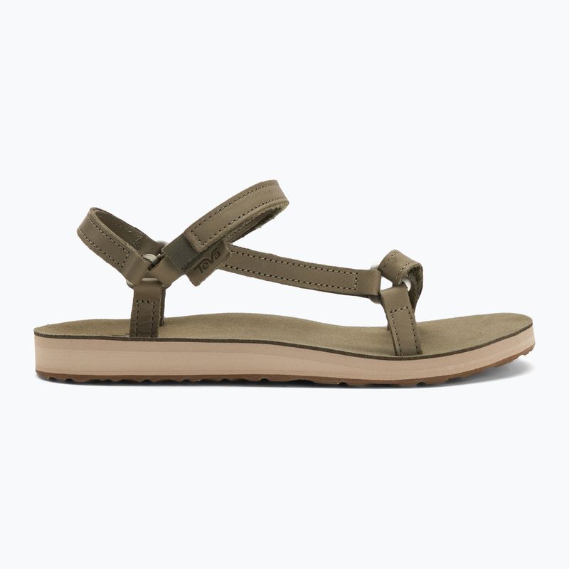 Women's sandals Teva Original Universal Slim Leather burnt olive 2