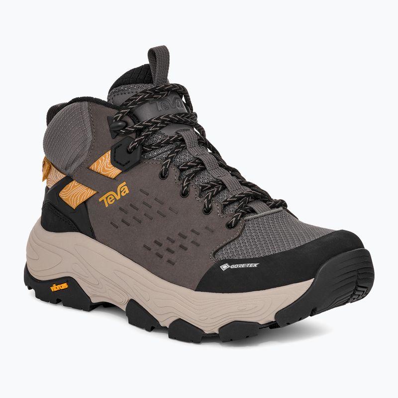 Teva Grandview Max GTX men's trekking shoes charcoal/black 8