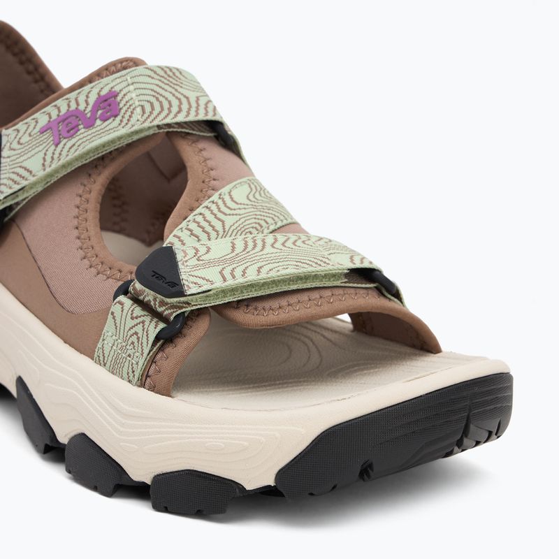 Teva Grandview Max women's sandals caribou/seedling 7
