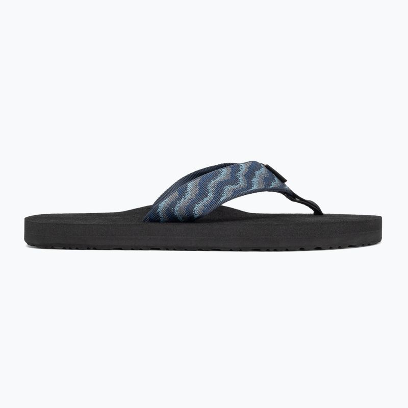 Teva Mush II men's flip flops neon wave/navy 2