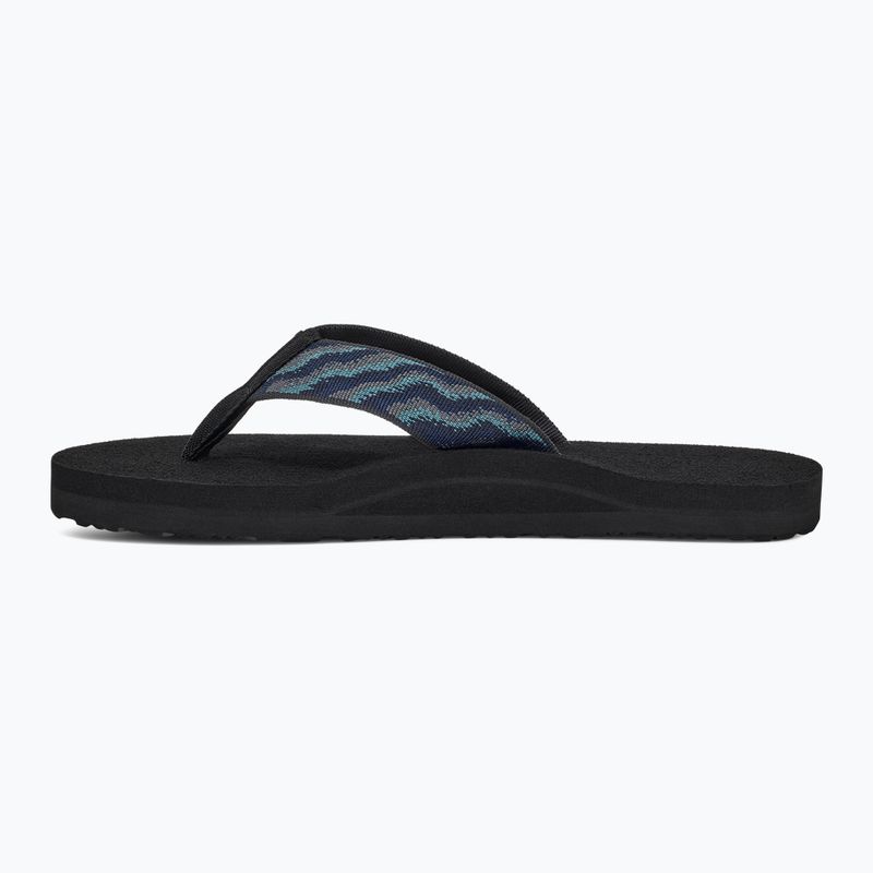 Teva Mush II men's flip flops neon wave/navy 3