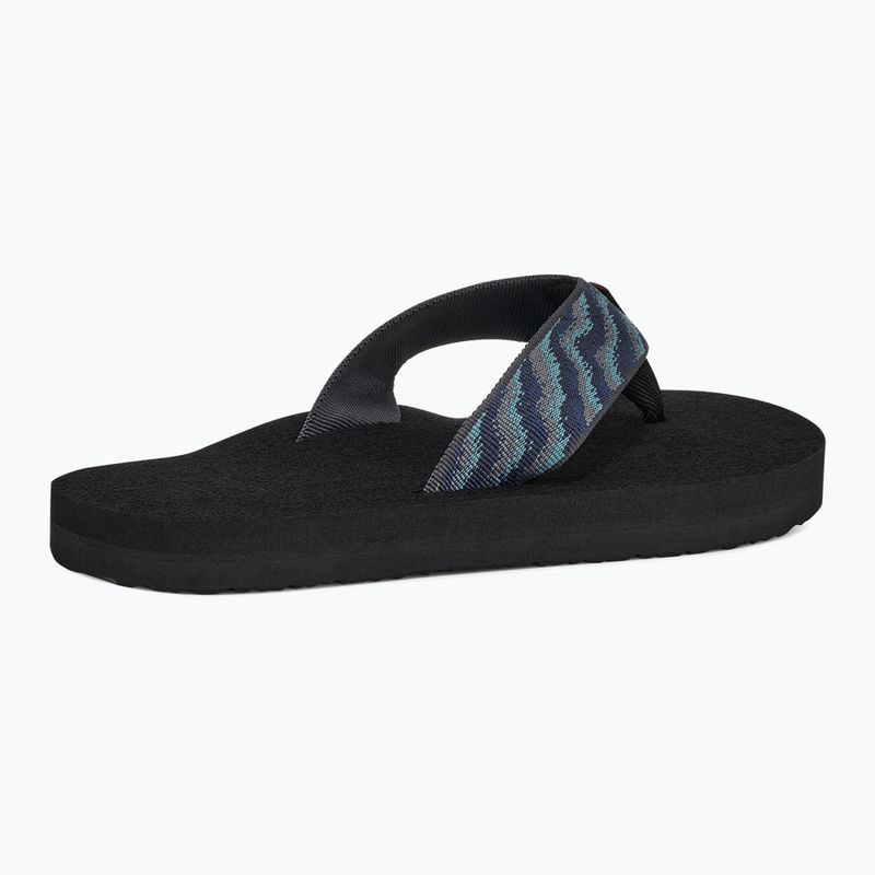 Teva Mush II men's flip flops neon wave/navy 4