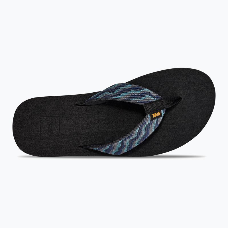 Teva Mush II men's flip flops neon wave/navy 5