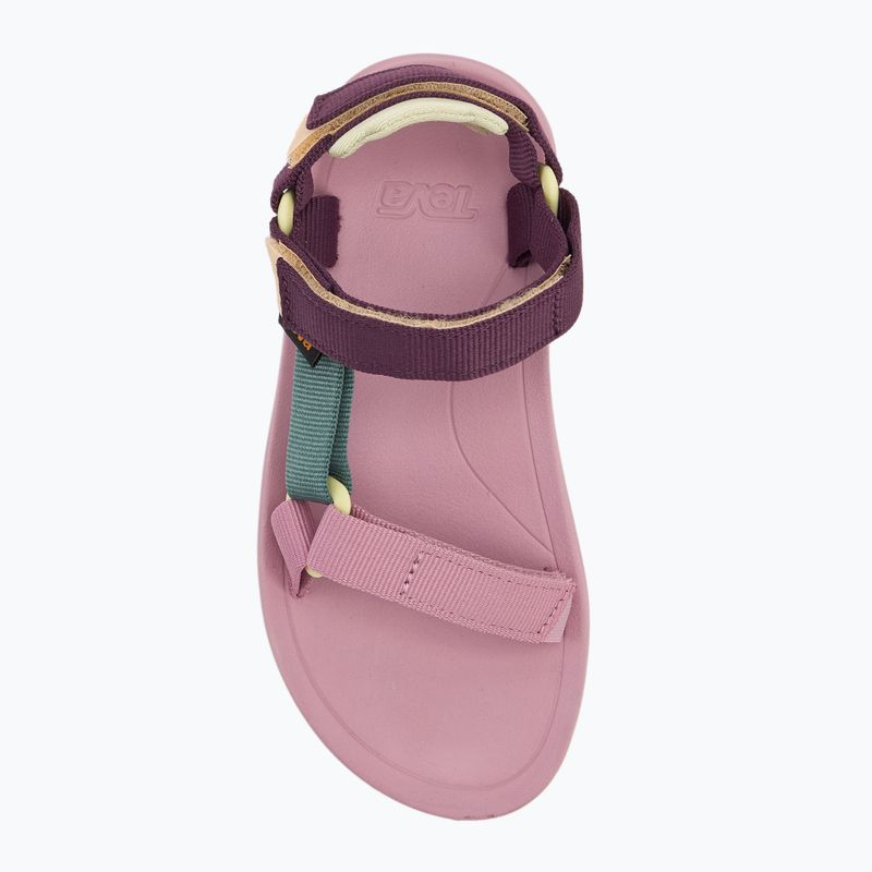Teva Hurricane XLT2 eggplant multi children's sandals 5
