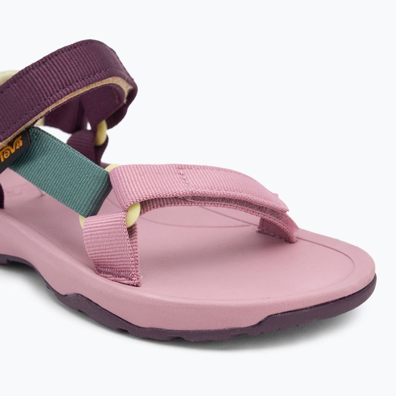 Teva Hurricane XLT2 eggplant multi children's sandals 7