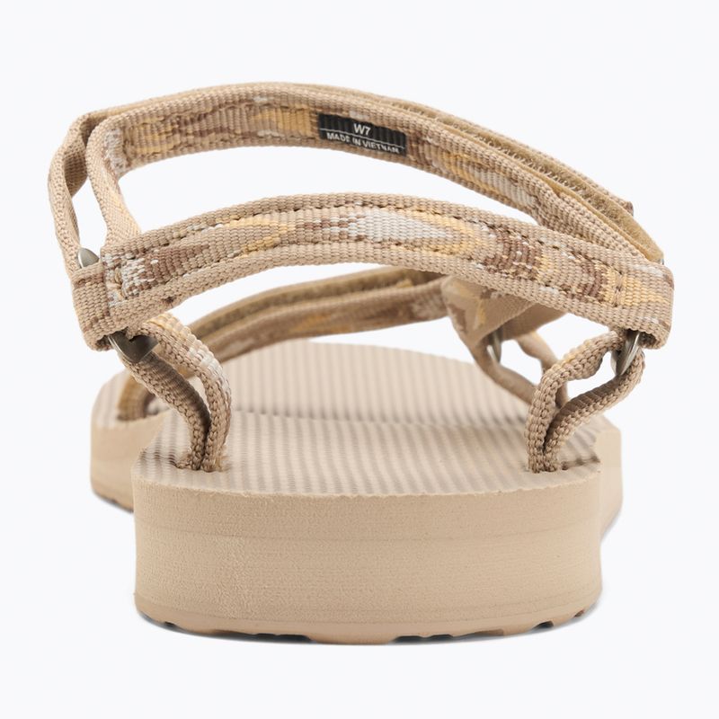 Teva women's sandals Original Universal Slim archive wings white pepper 6