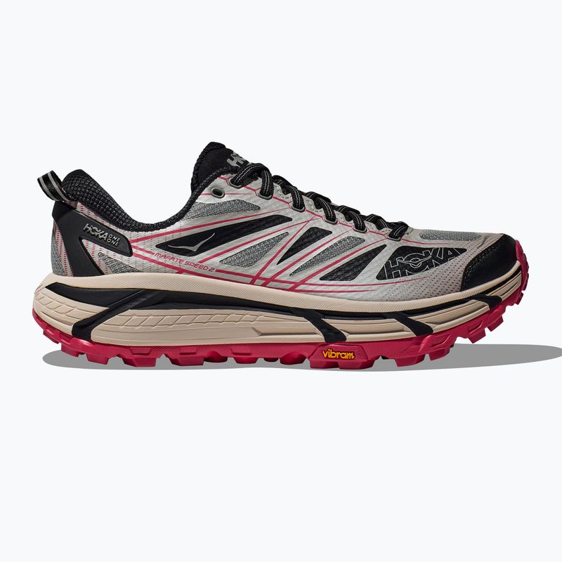 HOKA Mafate Speed 2 trainers galactic grey/ruby red