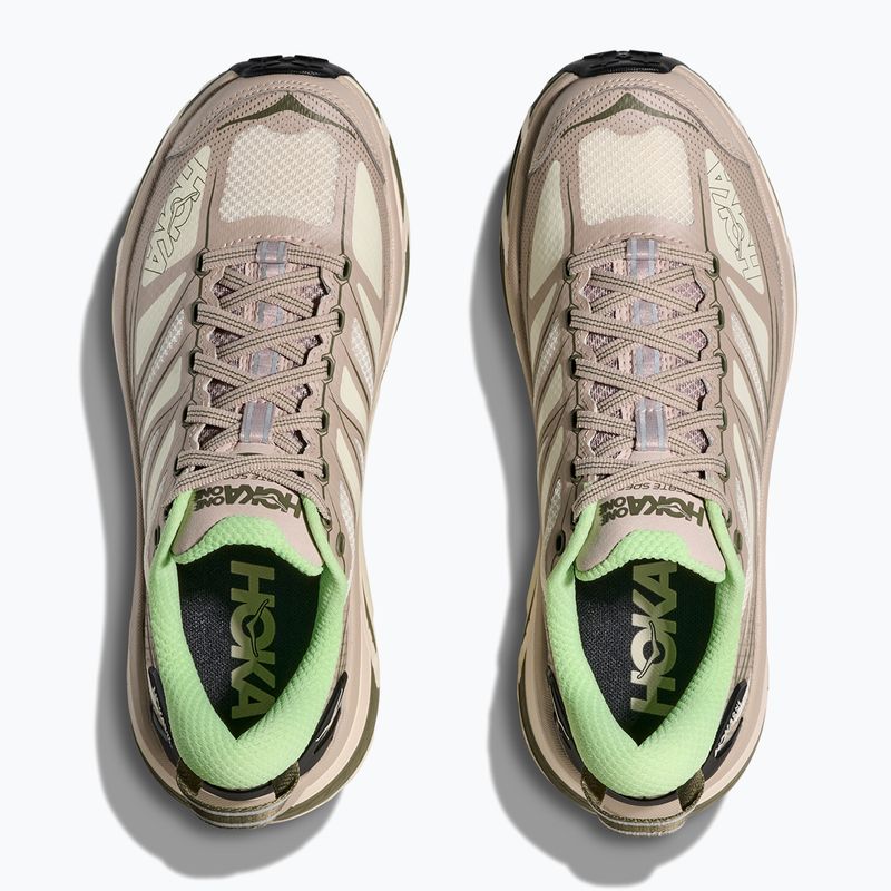 HOKA Mafate Speed 2 shoes putty/eucalyptus 8