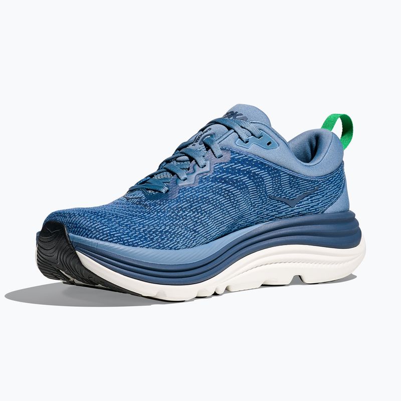HOKA men's running shoes Gaviota 5 downpour/thunder cloud 4
