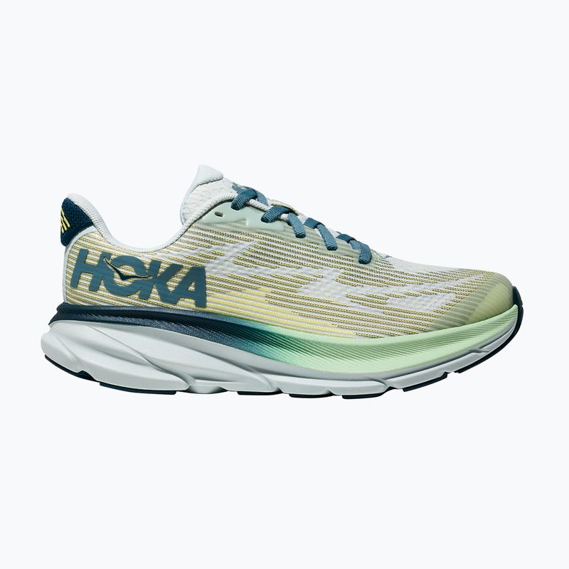 HOKA Clifton 9 droplet/blue twilight children's running shoes 2
