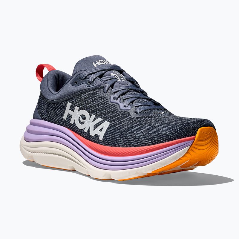 Women's running shoes HOKA anchor/grapefruit