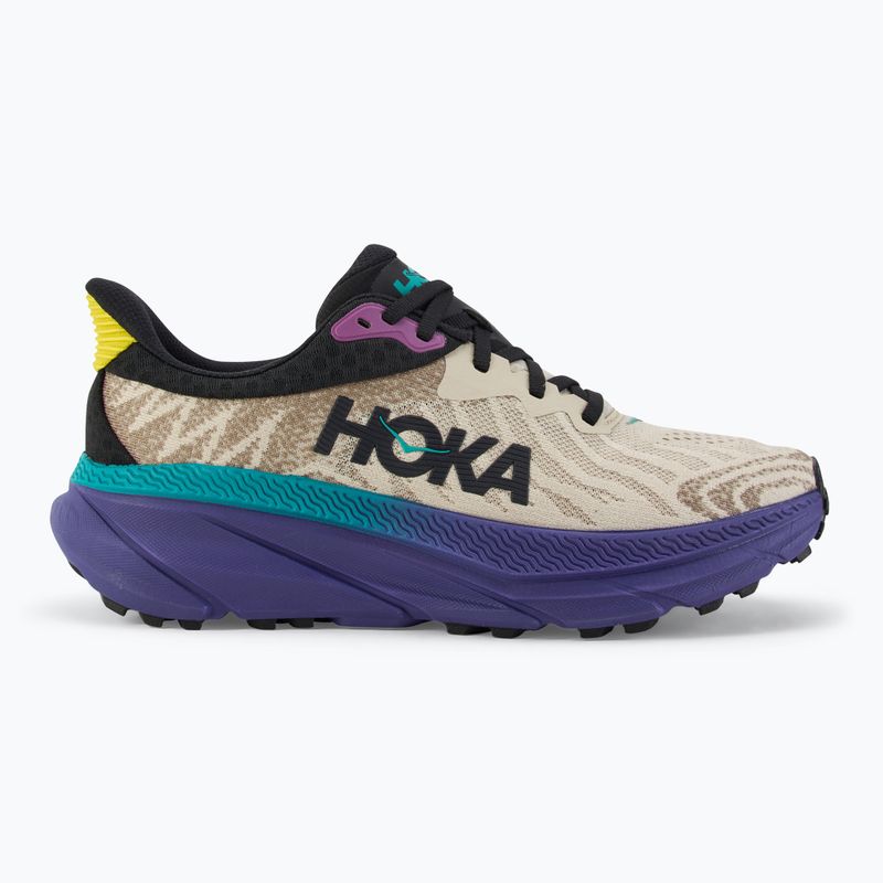 HOKA Challenger ATR 7 oatmeal/mountain iris men's running shoes 2