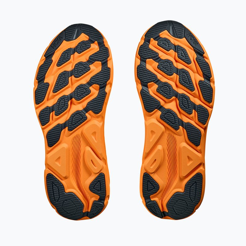 Men's running shoes HOKA 9 GTX stormy skies/orange zest 7