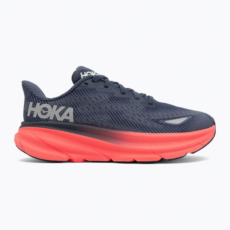 Women's running shoes HOKA 9 GTX varsity navy/nautical dusk 2