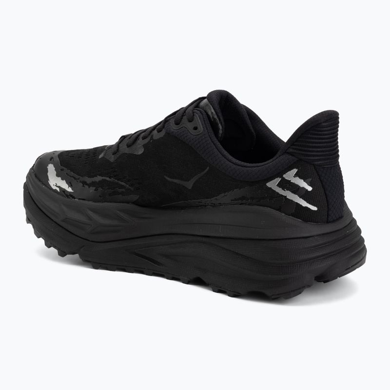 Men's running shoes HOKA Stinson 7 black/black 3