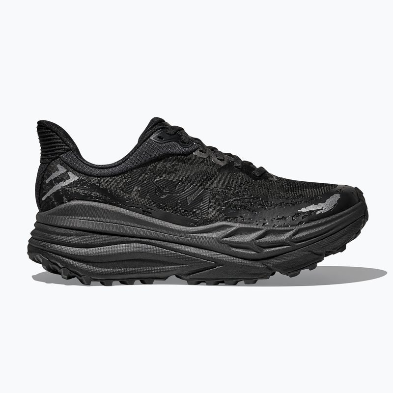Men's running shoes HOKA Stinson 7 black/black 3