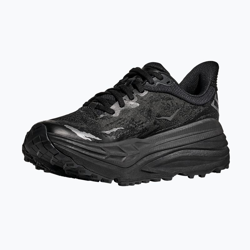Men's running shoes HOKA Stinson 7 black/black 4
