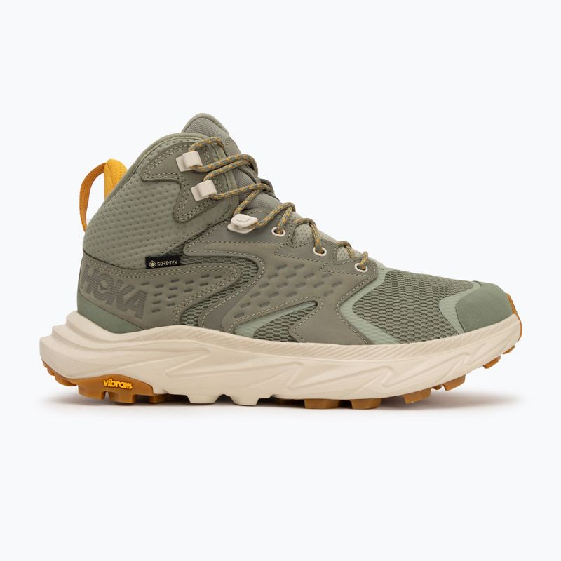 Men's hiking boots HOKA Anacapa 2 Mid GTX sea moss/oat milk 2