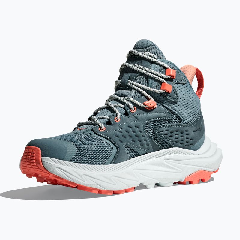 Women's hiking boots HOKA Anacapa 2 Mid GTX mountain fog/droplet 4