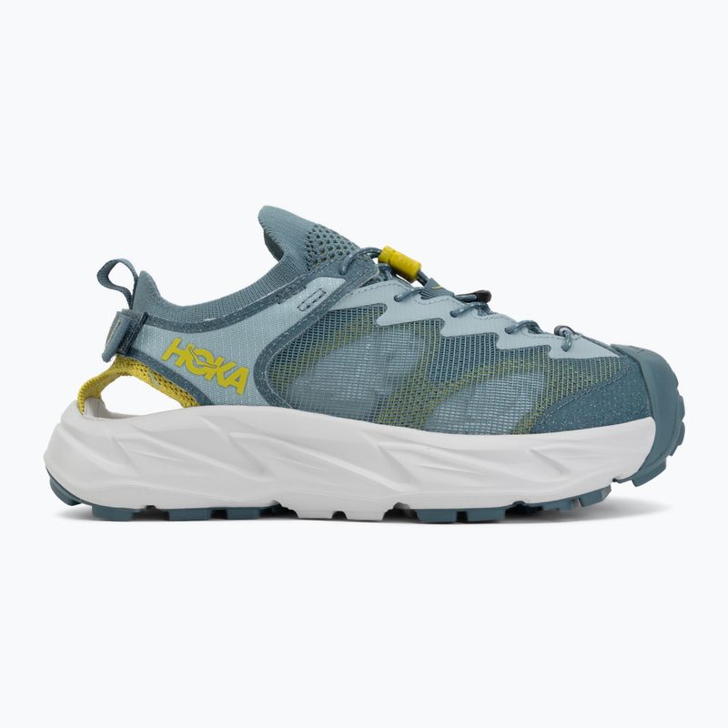 HOKA men's Hopara 2 druzy/mountain fog sandals 2