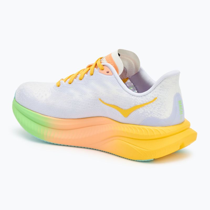 Men's running shoes HOKA Mach 6 frost/starlight glow 3
