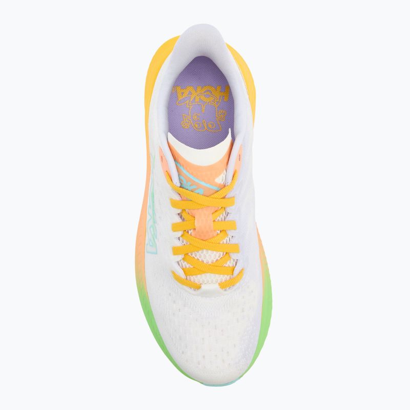 Men's running shoes HOKA Mach 6 frost/starlight glow 5