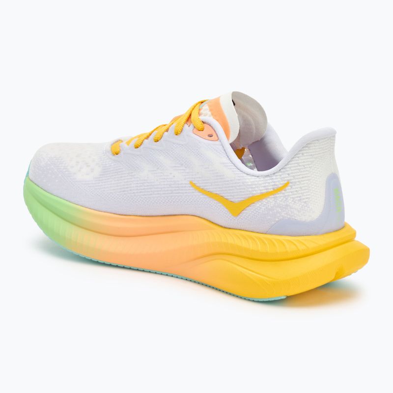 Women's running shoes HOKA Mach 6 frost/starlight glow 3