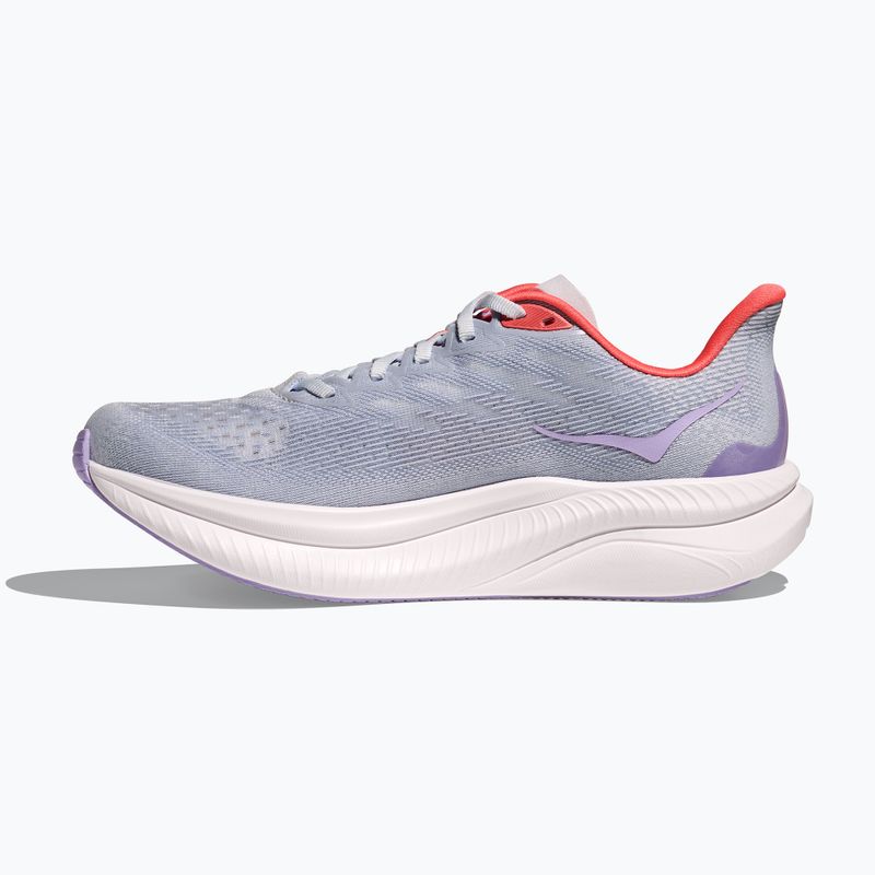 Women's running shoes HOKA Mach 6 pale dusk/gull 10