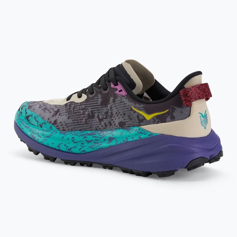 Women's running shoes HOKA Speedgoat 6 oatmeal/mountain iris 3