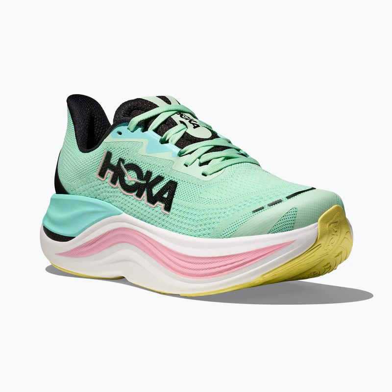 Women's running shoes HOKA Skyward X mint fluorite/blue spark 8