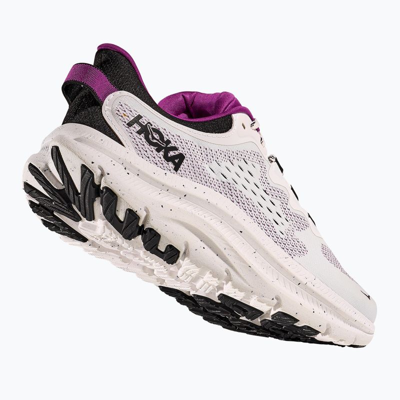 Women's running shoes HOKA Kawana 2 white/wildflower 4