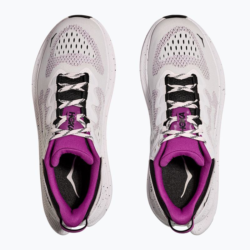 Women's running shoes HOKA Kawana 2 white/wildflower 6