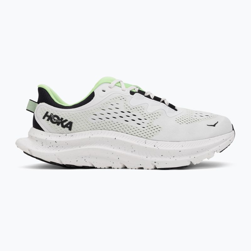 Men's running shoes HOKA Kawana 2 white/tart apple 2