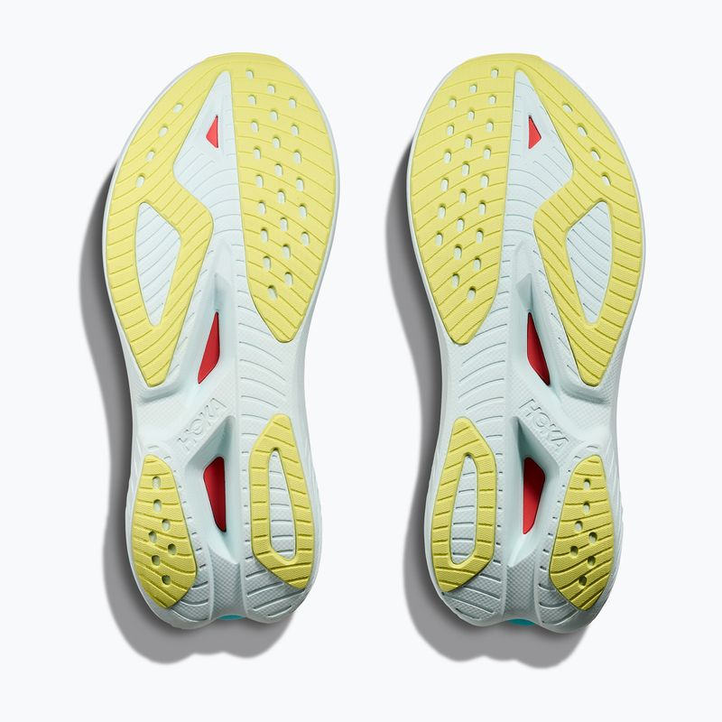Women's running shoes HOKA Mach X 2 grapefruit/electric coral 14