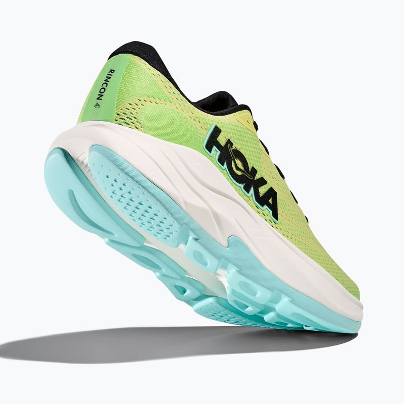 HOKA men's running shoes Rincon 4 yuzu/tart apple 5