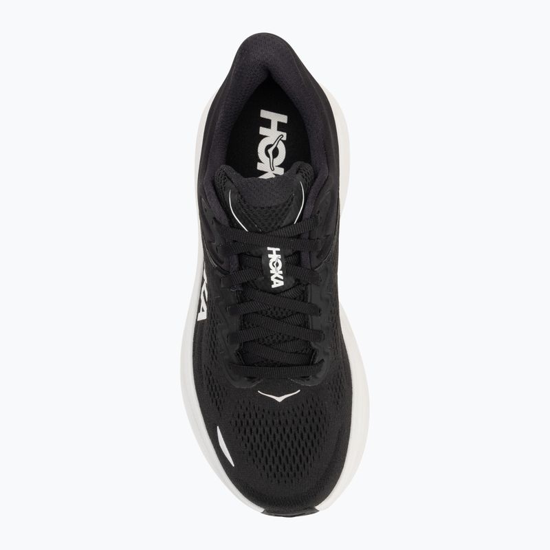 Men's running shoes HOKA Bondi 9 black/white 5