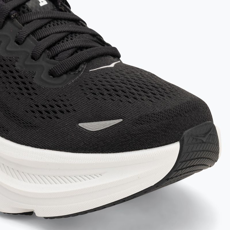 Men's running shoes HOKA Bondi 9 black/white 7