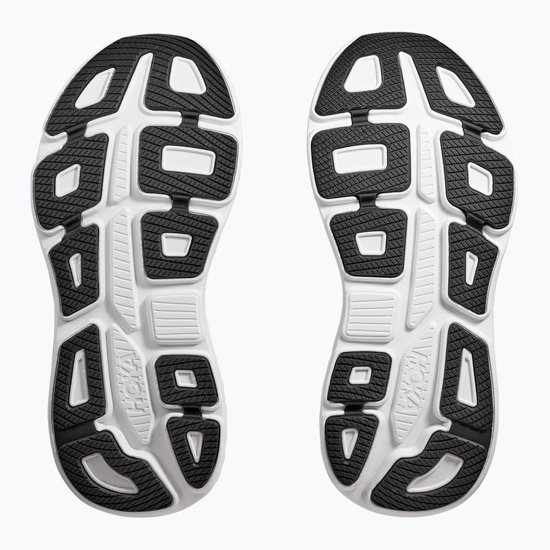 Men's running shoes HOKA Bondi 9 black/white 14