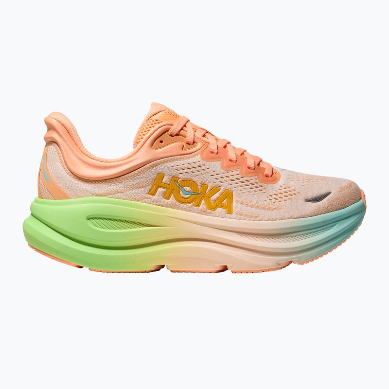 Men's running shoes HOKA Bondi 9 frost/pale tangerine 2