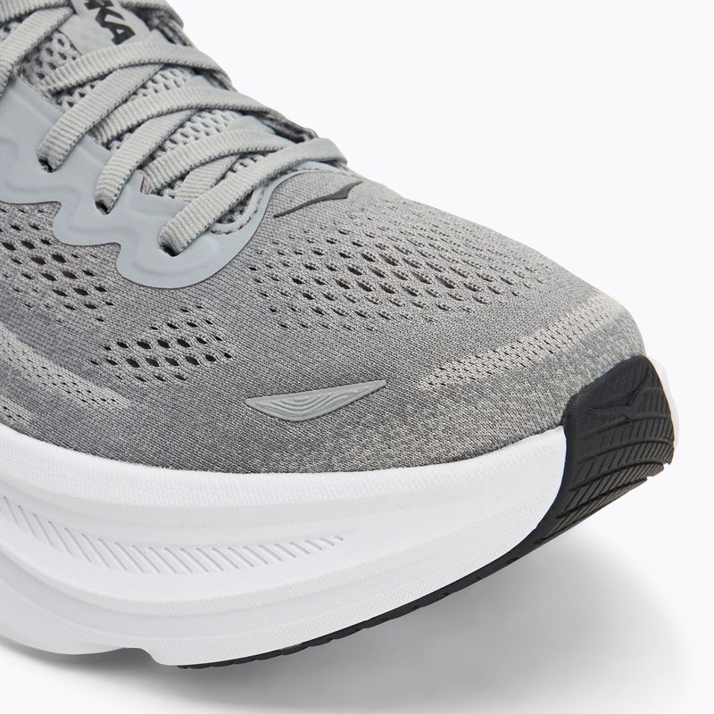 Men's running shoes HOKA Bondi 9 galactic grey/stellar grey 7