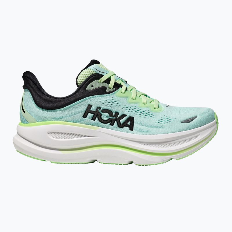 HOKA men's running shoes Bondi 9 luna moth/black 2