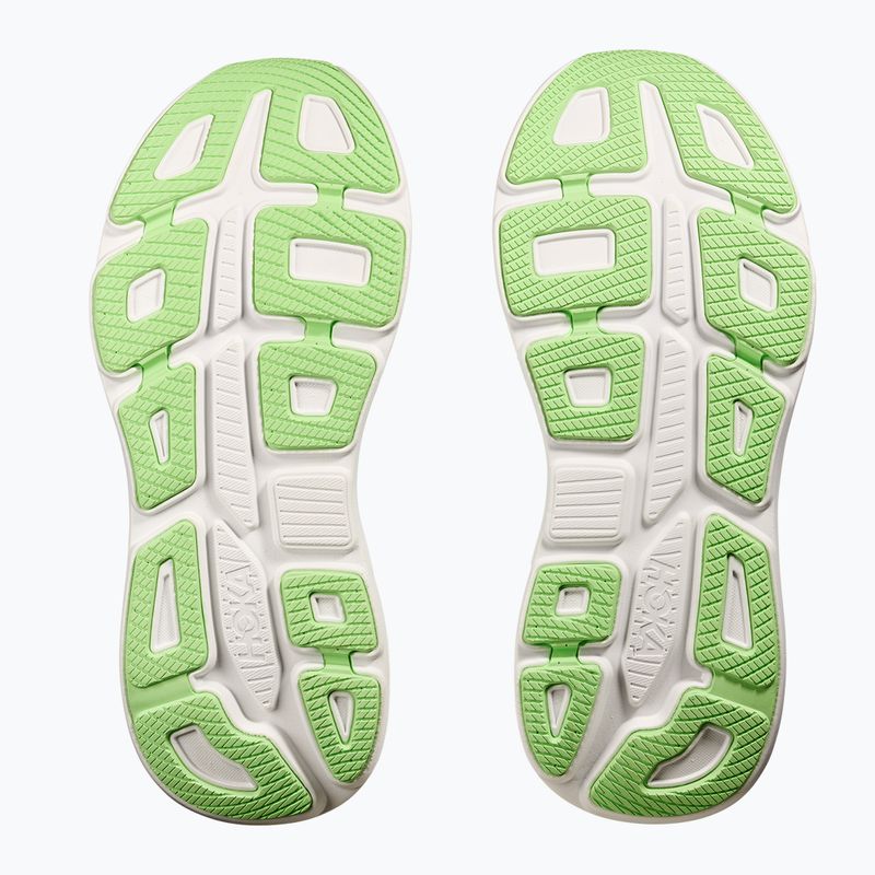Men's running shoes HOKA Bondi 9 luna moth/black 14