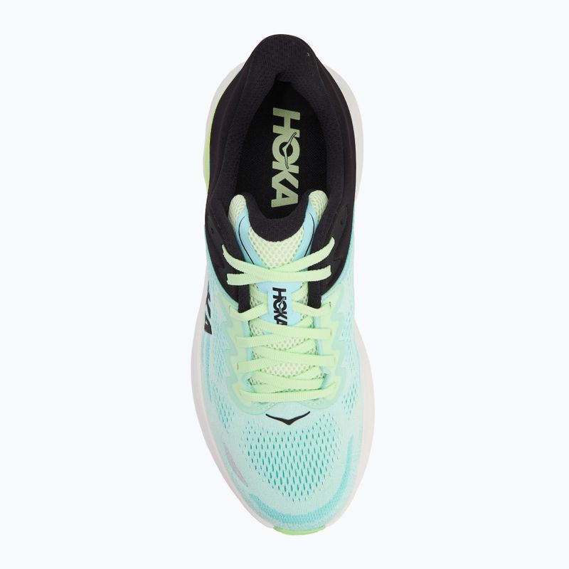 Men's running shoes HOKA Bondi 9 luna moth/black 5