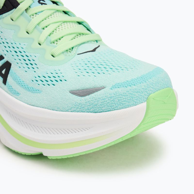 Men's running shoes HOKA Bondi 9 luna moth/black 7