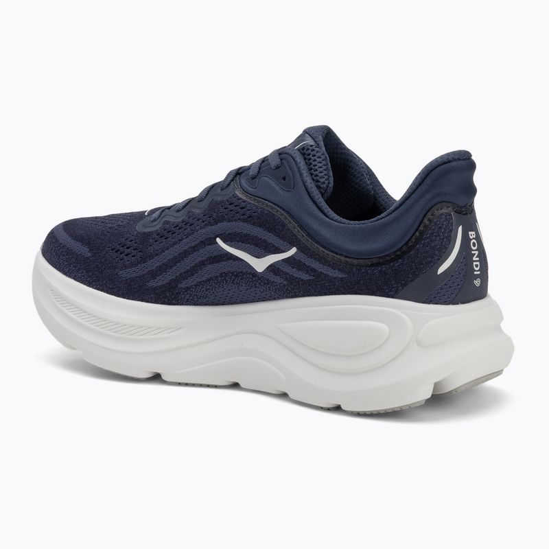 Men's running shoes HOKA Bondi 9 varsity navy/white 3