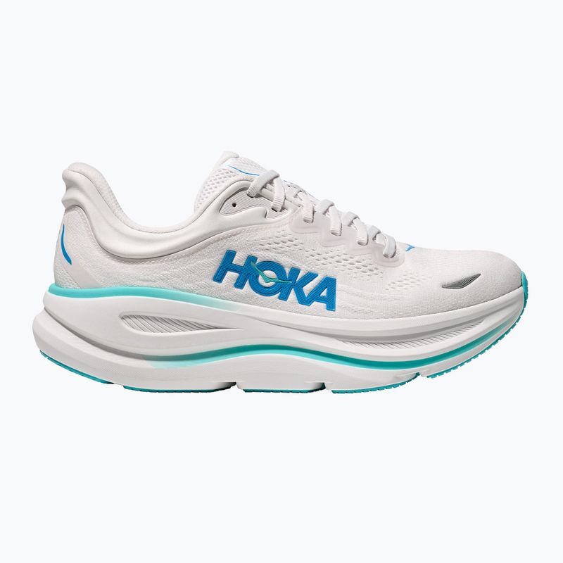 Men's running shoes HOKA Bondi 9 white/hoka blue 2