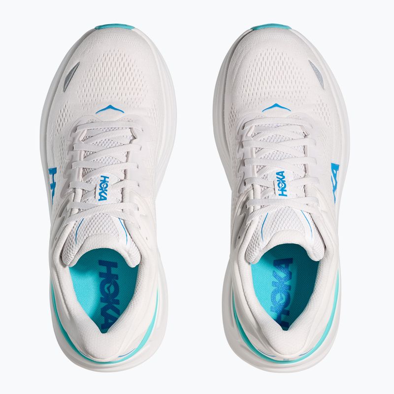 Men's running shoes HOKA Bondi 9 white/hoka blue 5