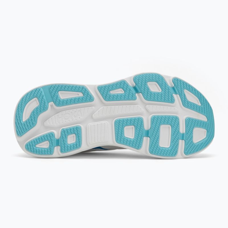 Men's running shoes HOKA Bondi 9 white/hoka blue 4