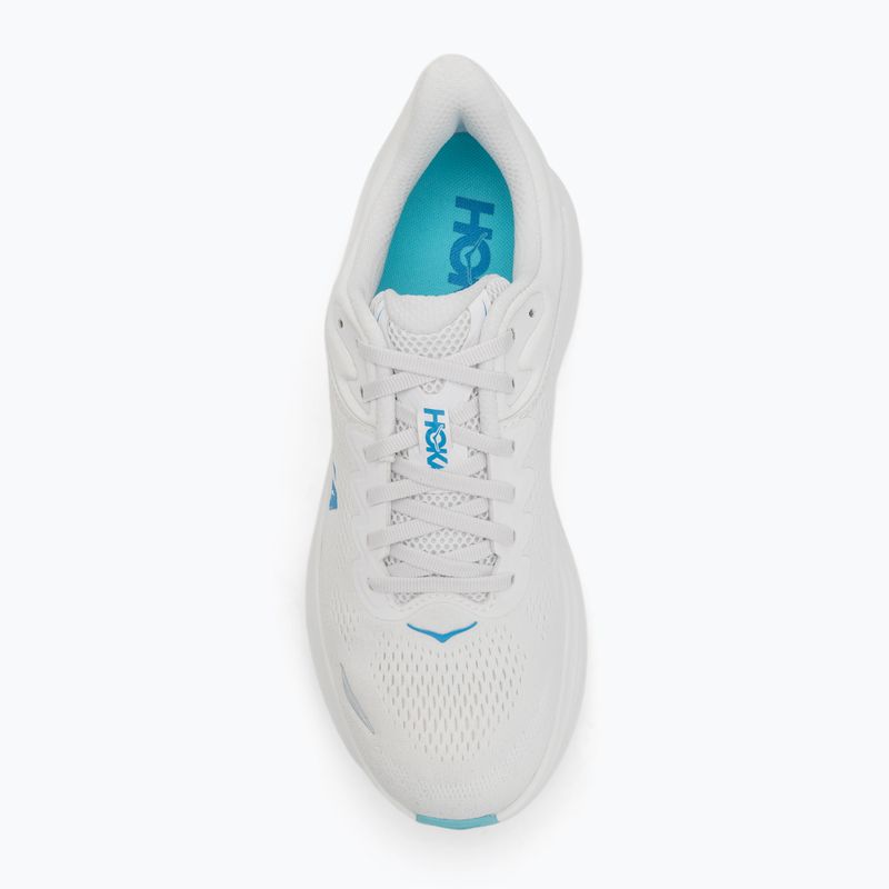 Men's running shoes HOKA Bondi 9 white/hoka blue 5